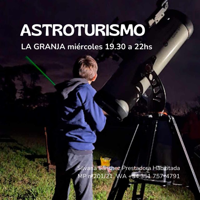 Astroturismo en La Granja! Temporada Verano, todos los miércoles!